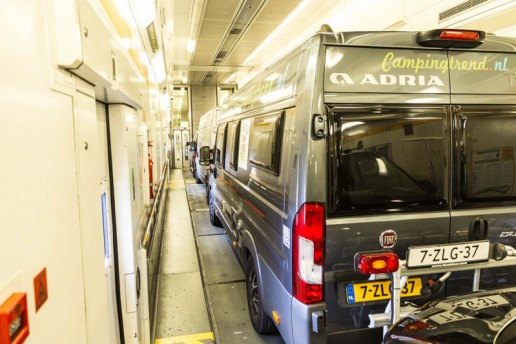 Met je buscamper door de Eurotunnel