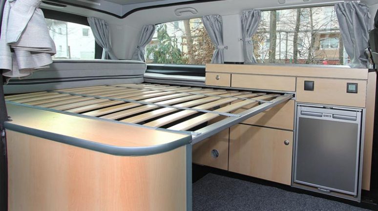 Sunvan 21 L met lekker breed bed