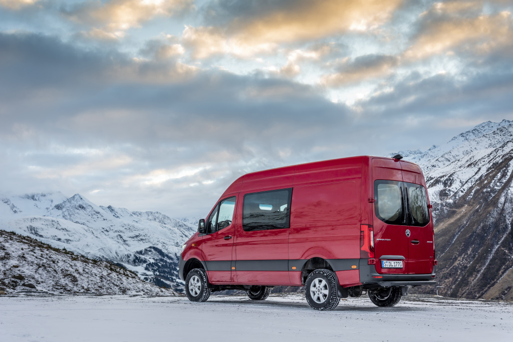 Sprinter nu ook af-fabriek als 4×4